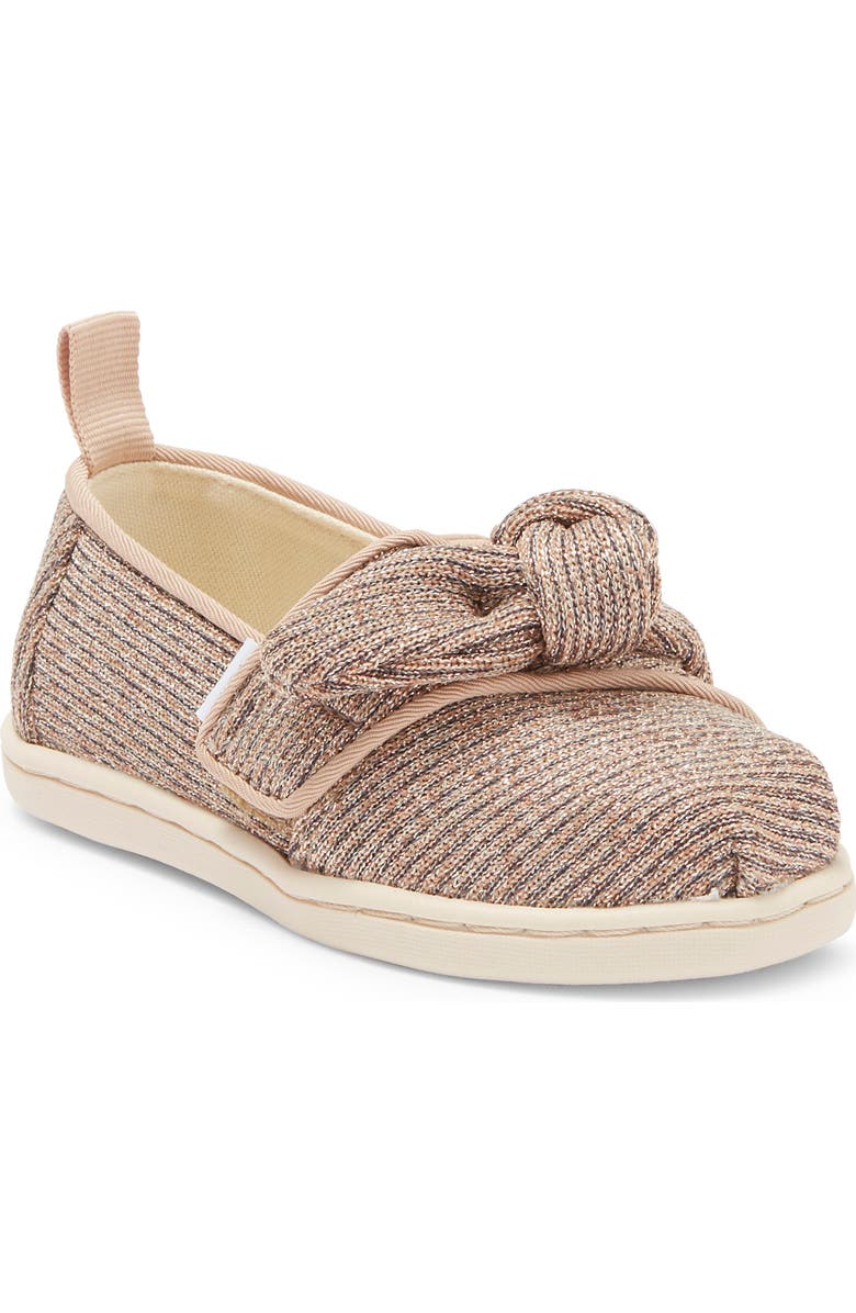 TOMS Kids' Sparkle Alpagrata Slip-On, Main, color,
