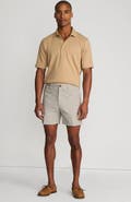 Lands' End Comfort Waist 6" No Iron Chino Shorts