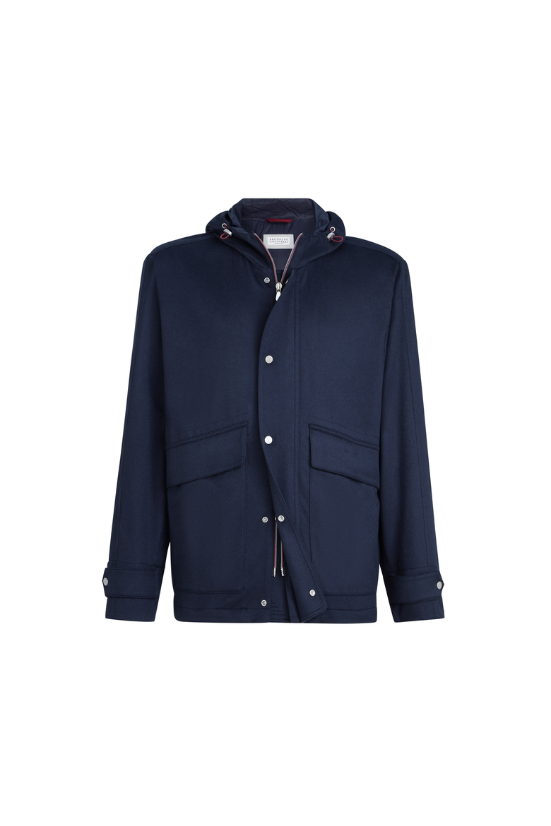 Flannel parka, Alternate, color, Blue