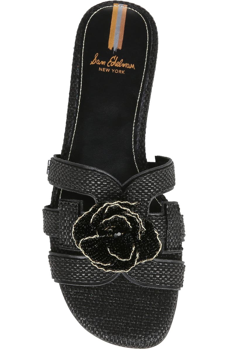 Sam Edelman Bay Flora Cutout Slide Sandal, Alternate, color,