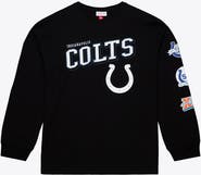 Mitchell & Ness Men's Mitchell & Ness Black Indianapolis Colts Big & Tall Training Camp Long Sleeve T-Shirt
