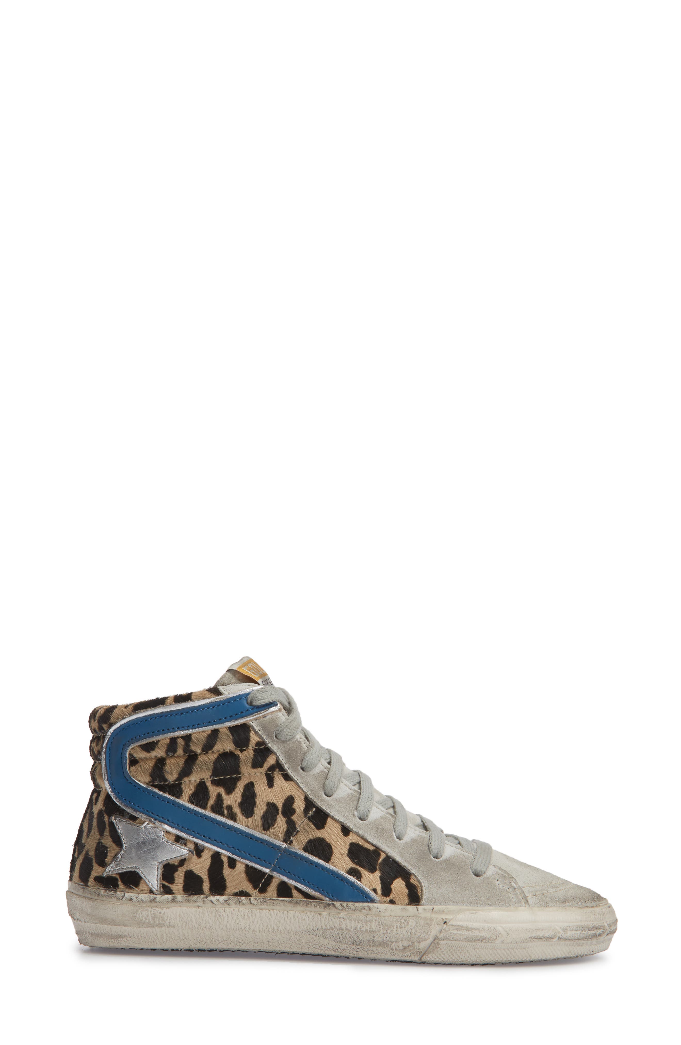 Golden Goose Genuine Calf Hair High Top Sneaker, Alternate, color, 
