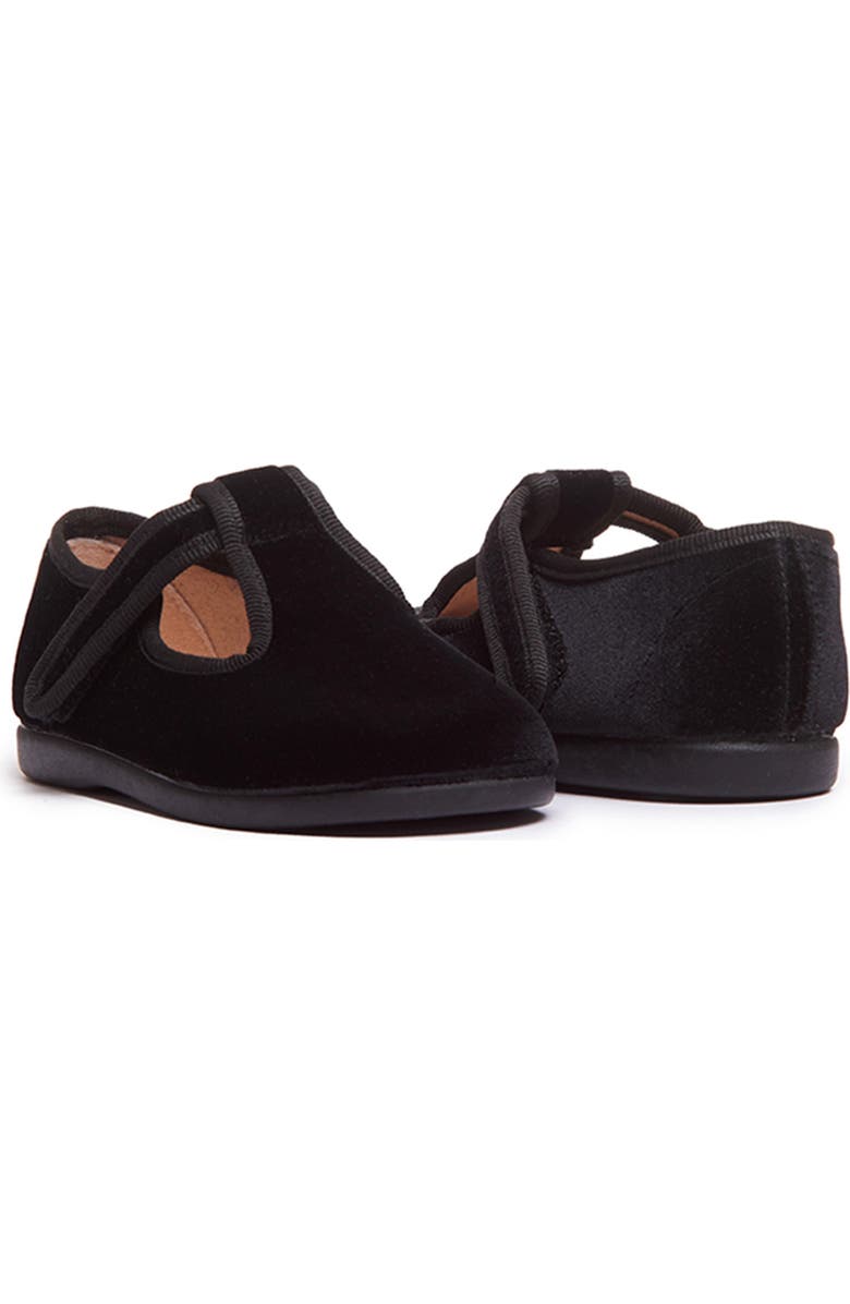 CHILDRENCHIC Kids' Velvet T-Strap Shoe, Main, color,