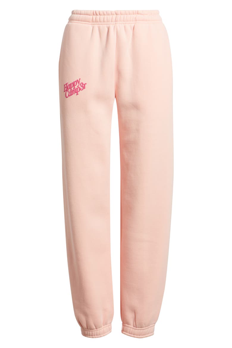 Puff Series Core Logo Cotton Blend Joggers, Alternate, color, SNOWY STRAWBERRY