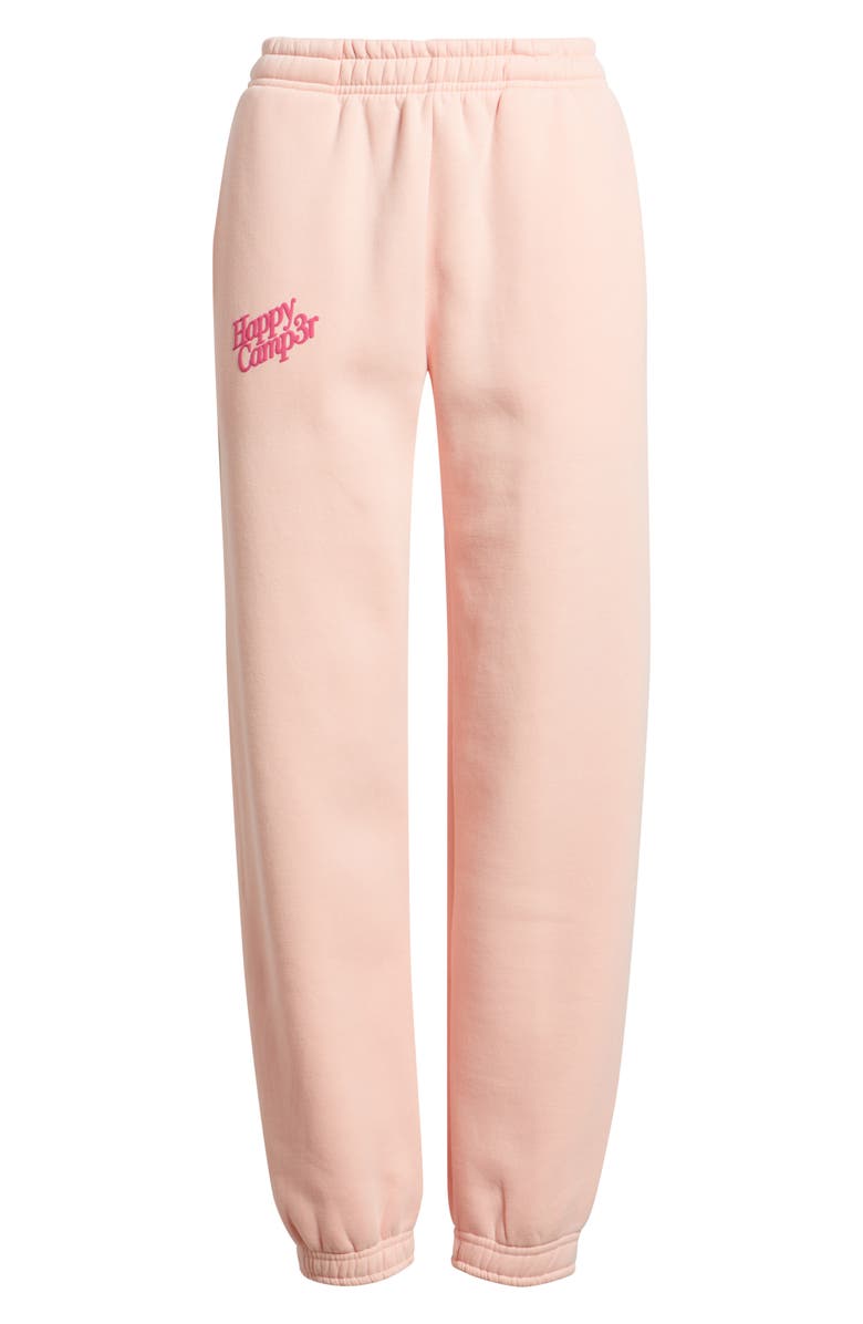 HAPPY CAMP3R Puff Series Core Logo Cotton Blend Joggers, Alternate, color, Snowy Strawberry