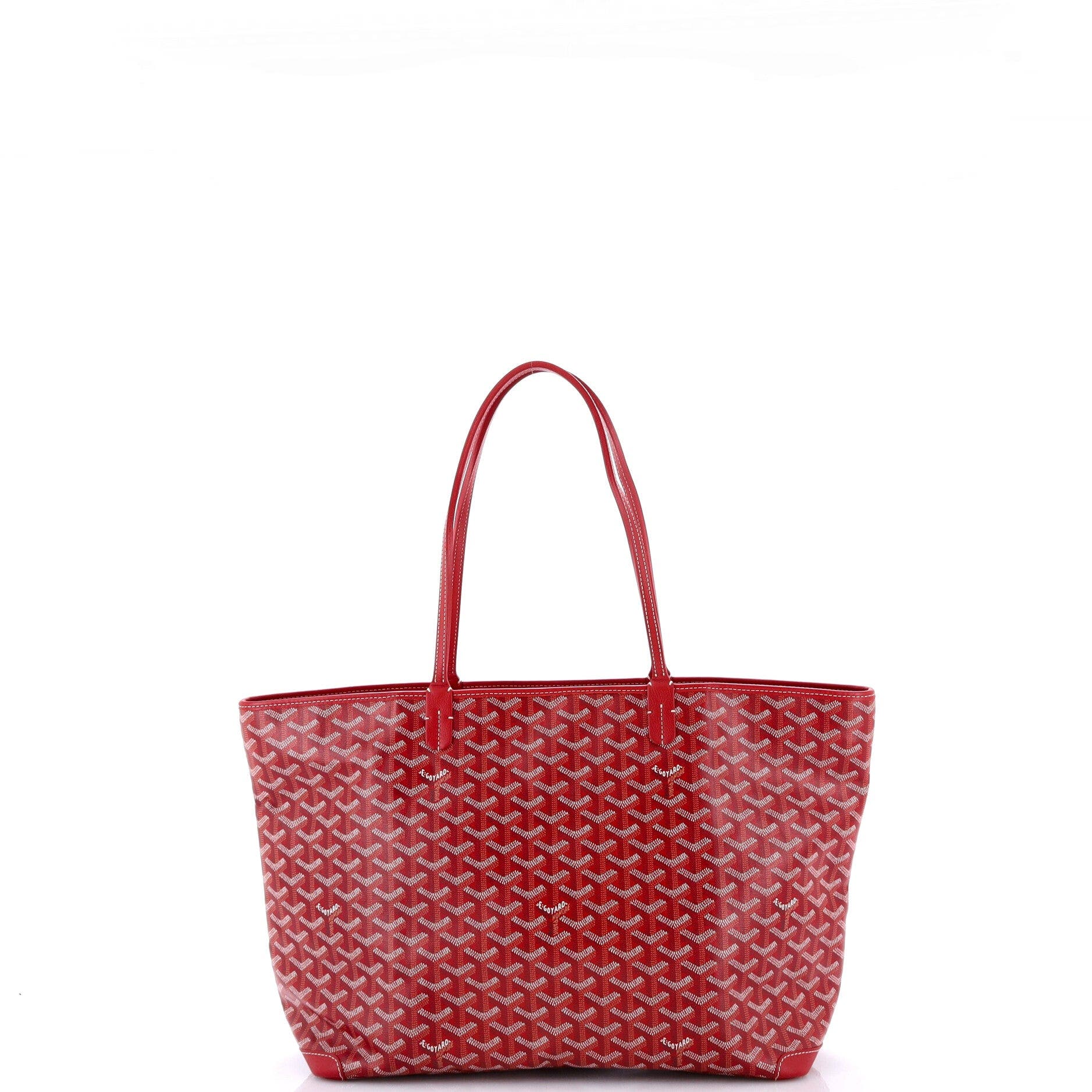 Artois Tote Coated Canvas MM, Alternate, color, Red