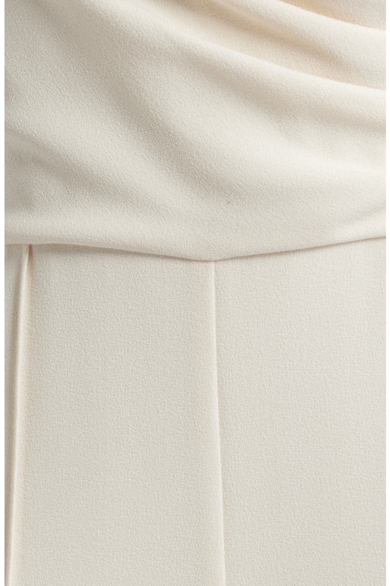 Signature Stretch Crepe Jumpsuit, Alternate, color, ECRU