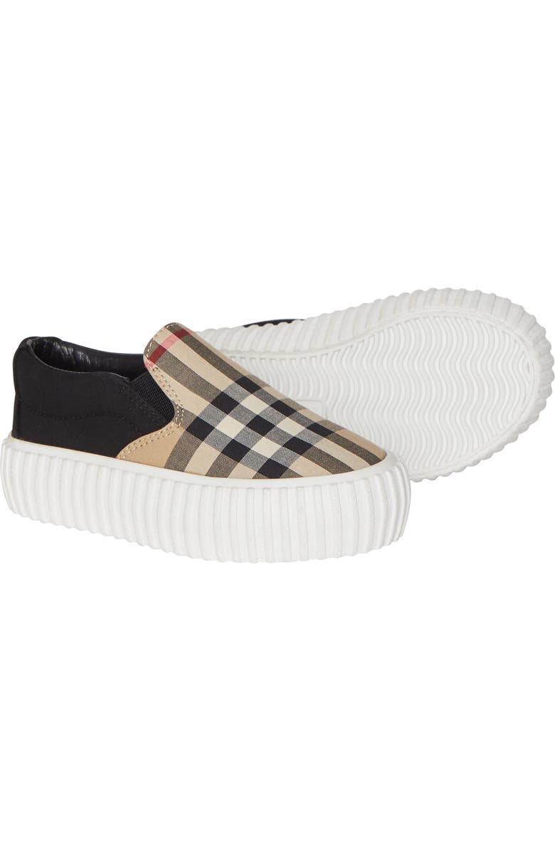Burberry Erwin Slip-On Sneakers, Alternate, color,