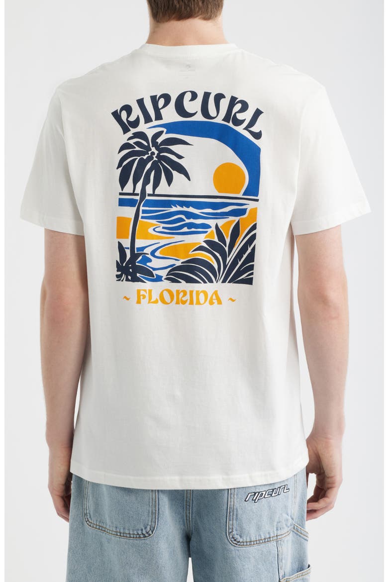 Matisse Desto Cotton Graphic T-Shirt, Alternate, color, FLORIDA BONE