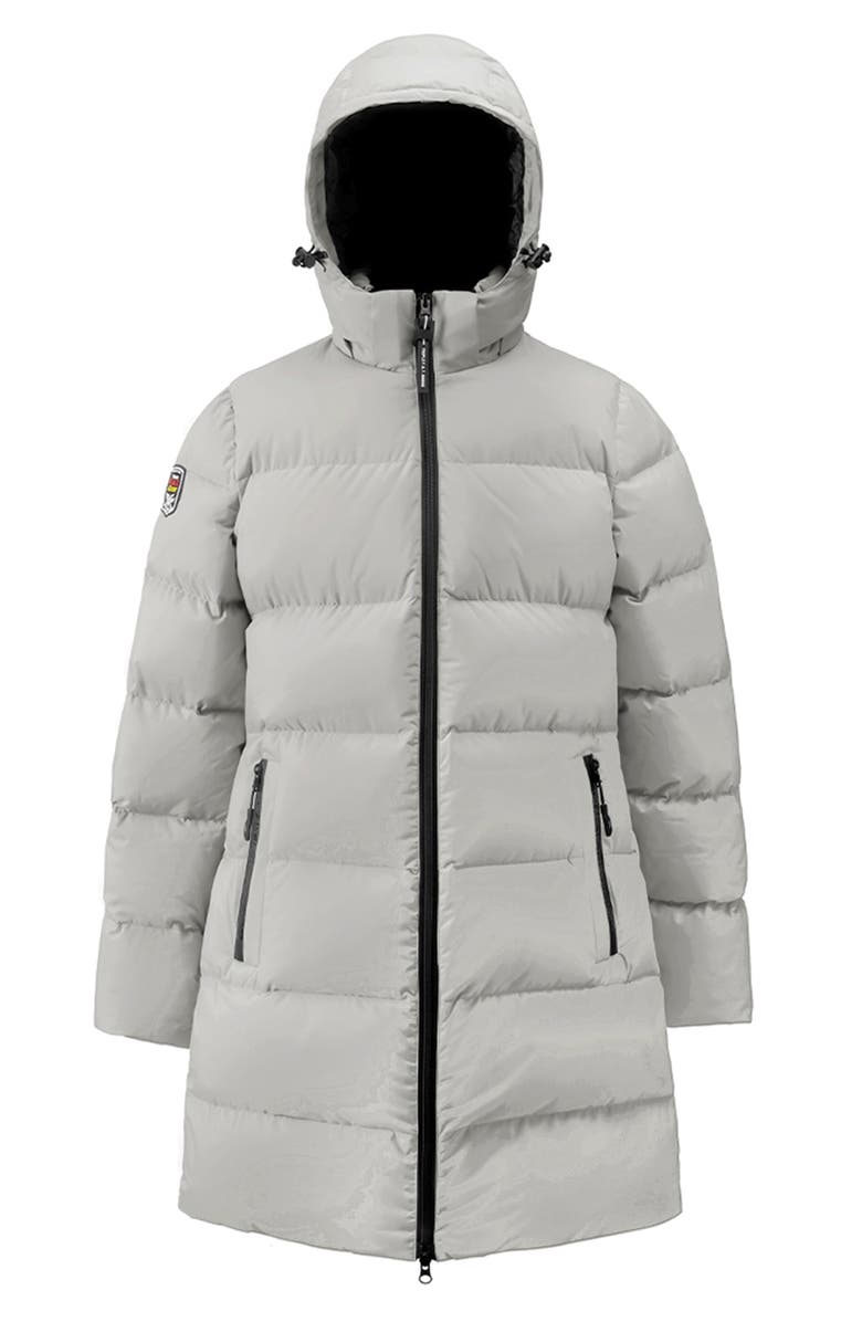 Triple F.A.T. Goose Sophie Women's Puffer Down Parka, Alternate, color, Quiet Grey