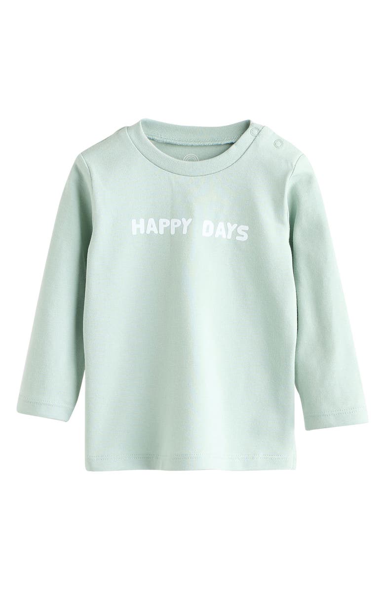 NEXT Plaid Overshirt, T-Shirt & Corduroy Pants Set, Alternate, color, White