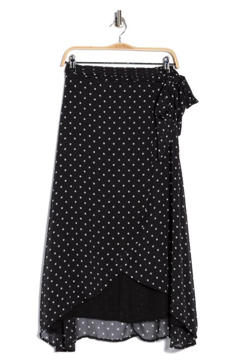 Yasinia Faux Wrap Skirt