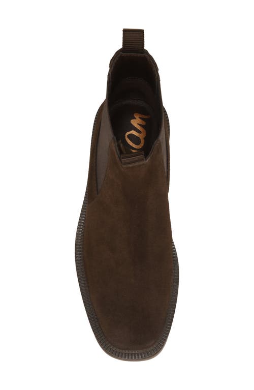Sam Edelman Laguna Waterproof Lug Sole Chelsea Boot In Brown