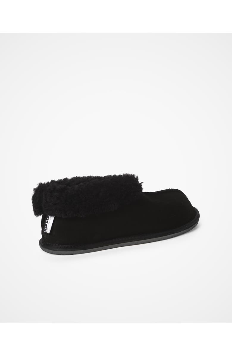 Celtic & Co. British Shearling Bootee Slippers, Alternate, color, Black