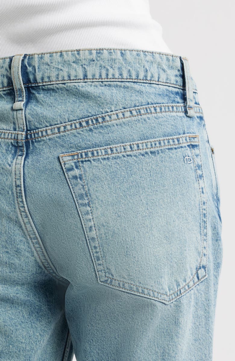 rag & bone Harlow Low Rise Straight Leg Jeans, Alternate, color, 