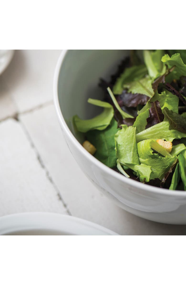 BergHOFF White 2.5 Quart Hotel Salad Bowl, Alternate, color, White