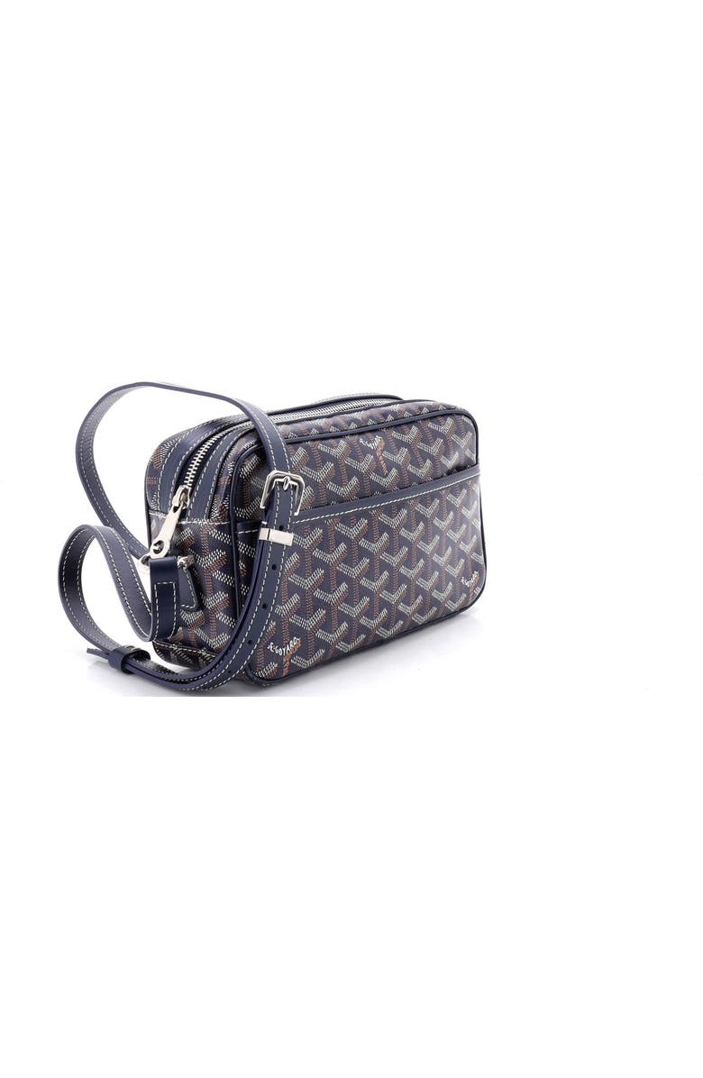 Pre-Owned Goyard Cap Vert Bag Coated Canvas, Alternate, color, Blue
