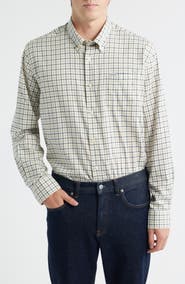 Barbour Preston Regular Fit Tattersall Button-Down Shirt