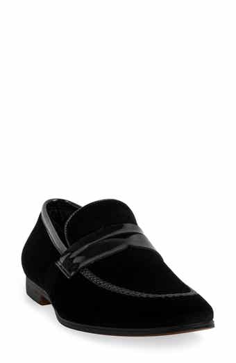 Steve Madden Crescent Velvet Penny Loafer