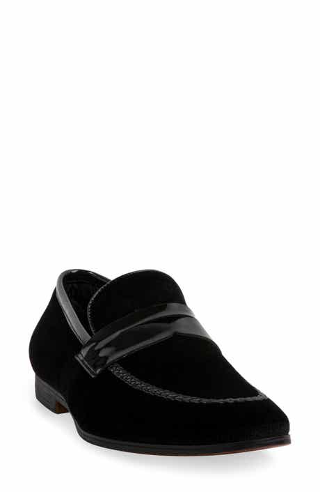 Steve Madden Crescent Velvet Penny Loafer
