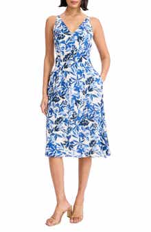 maggy london faux wrap midi dress NWT Maggy London faux wrap midi dress size 6P