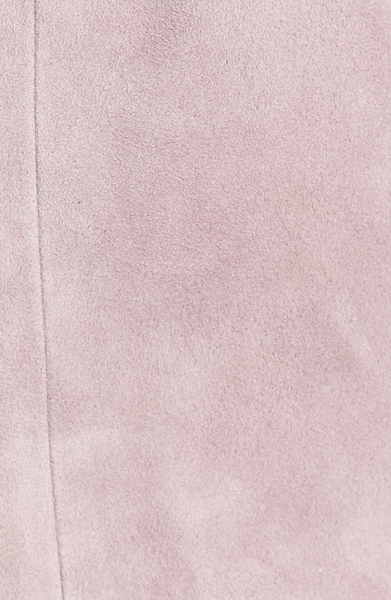 Leith Suede Moto Jacket, Alternate, color, 