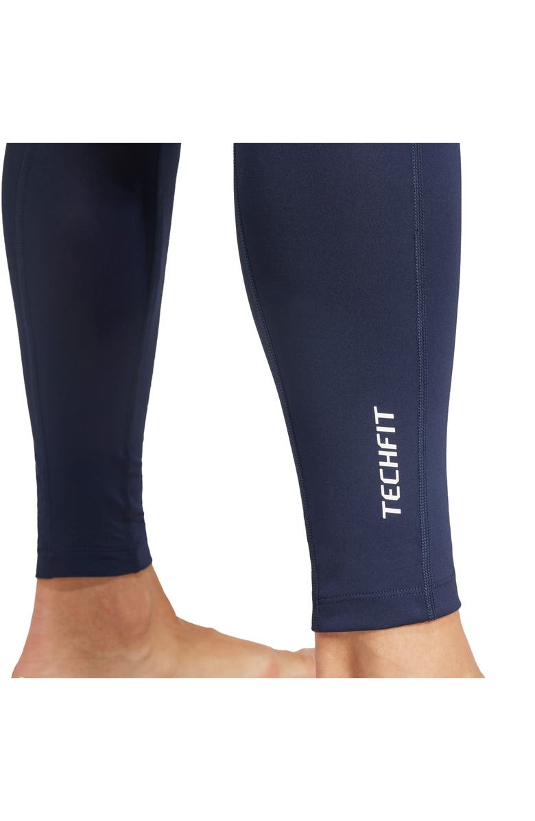 adidas Techfit Long Train Leggings, Alternate, color, Ink