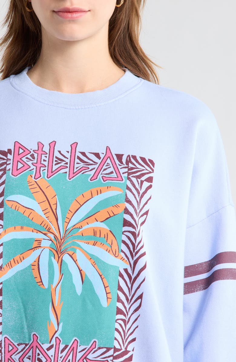 Billabong Echo Crewneck Sweatshirt, Alternate, color, Twilight Blue