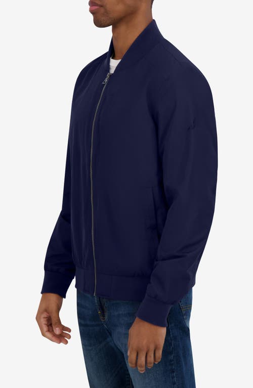 Nautica Water Resistant Flight Jacket In Blue