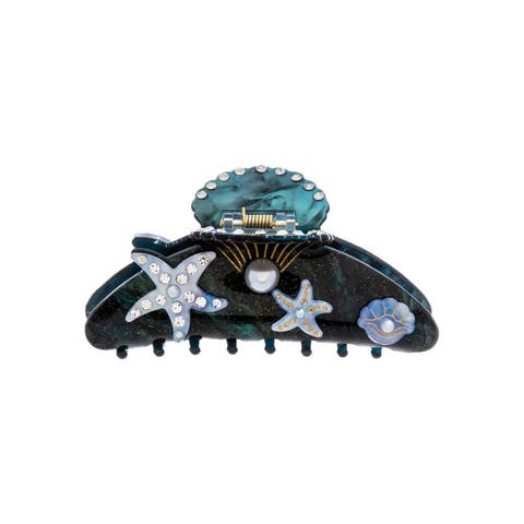 Starfish Shell Claw Clip