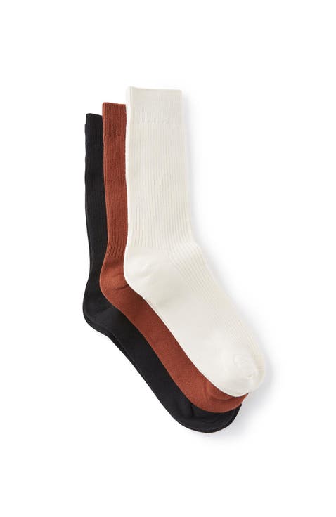 Men's 3 Pack Easy Socks