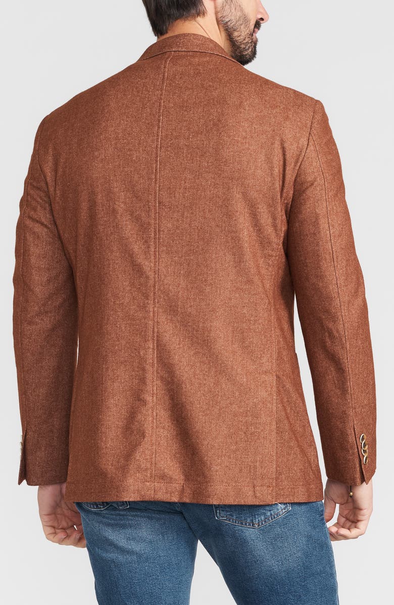 FLYNT Wool Blend Sport Coat, Alternate, color, Rust