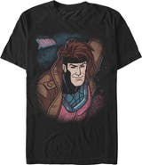 Marvel: X-Men '97 Men's Classic Gambit Portrait Short Sleeve T-Shirt