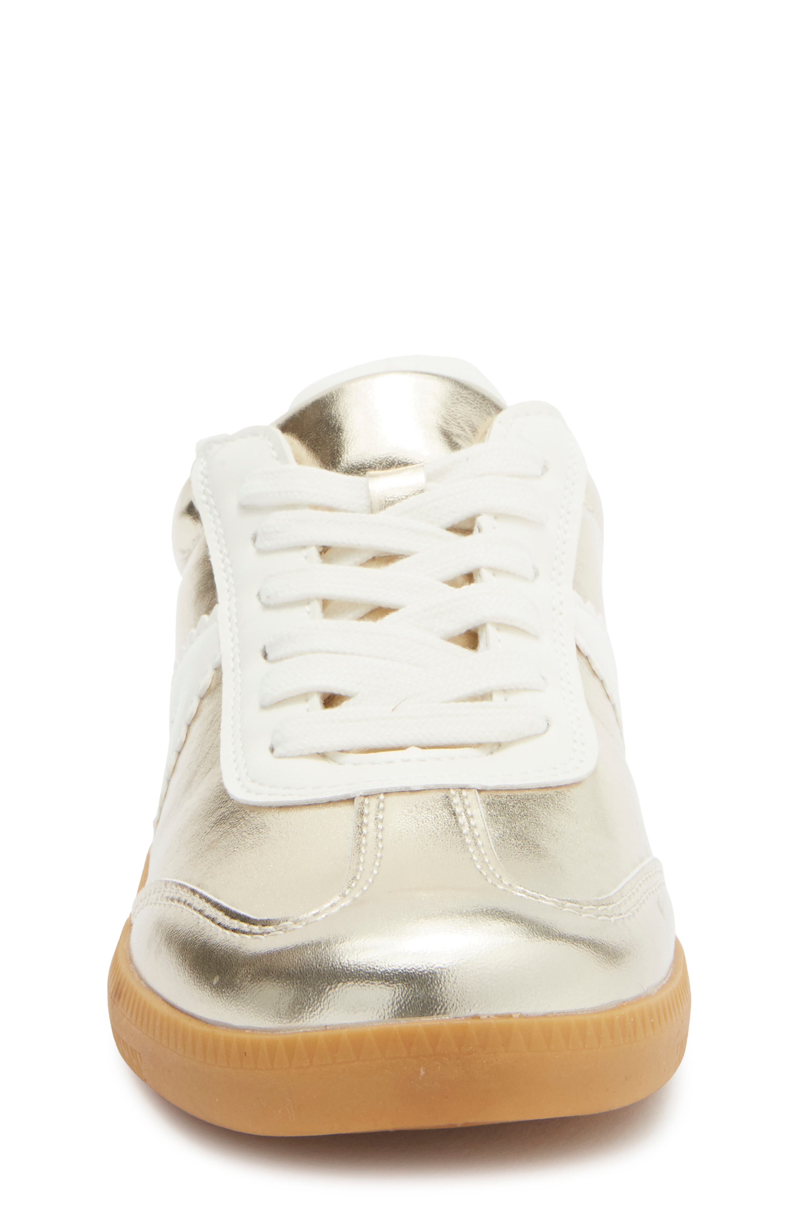 MIA Kids' Little Baker Metallic Sneaker, Alternate, color, Soft Gold