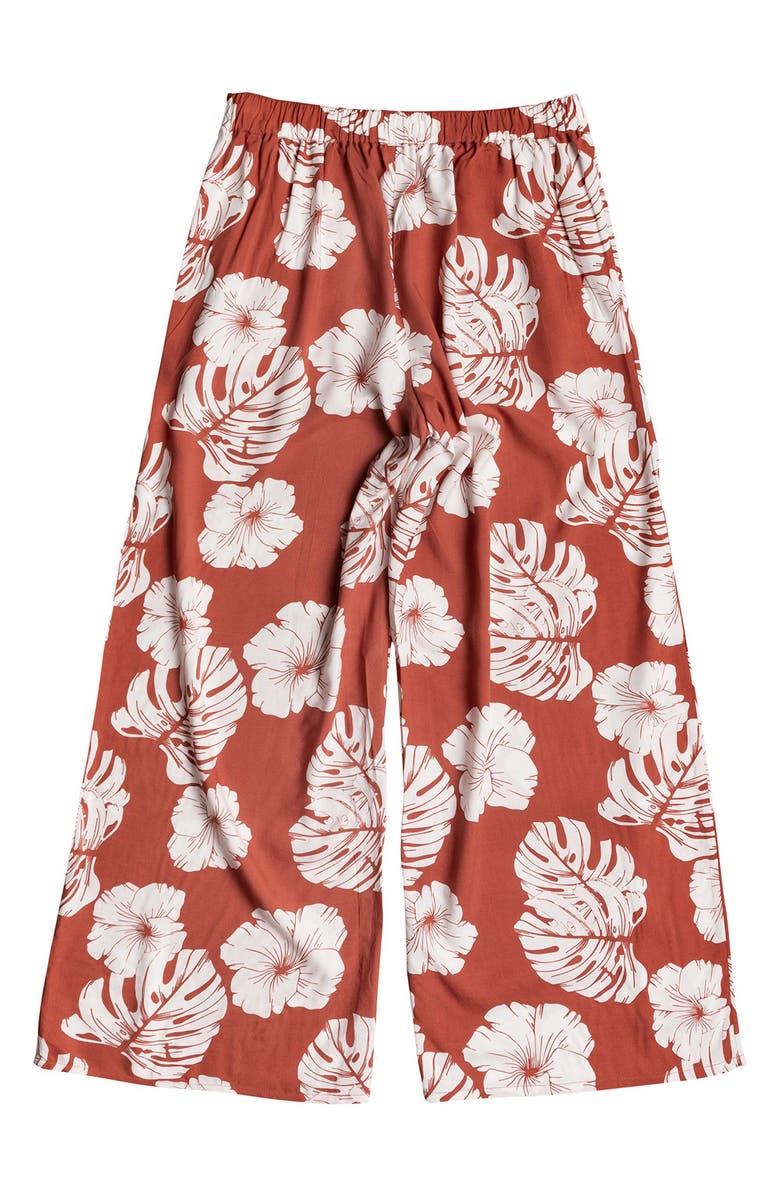 Roxy Midnight Avenue Wide Leg Pants, Alternate, color, 