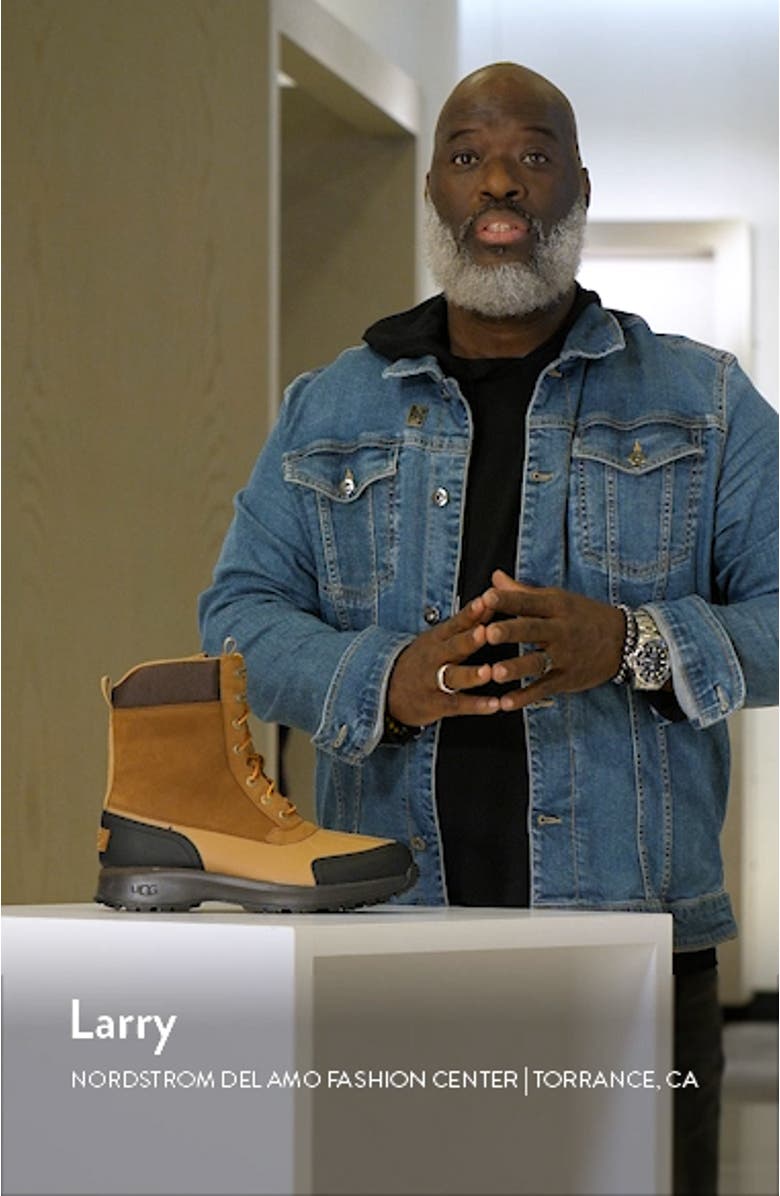 Emmett Waterproof Lace-Up Duck Boot, sales video thumbnail