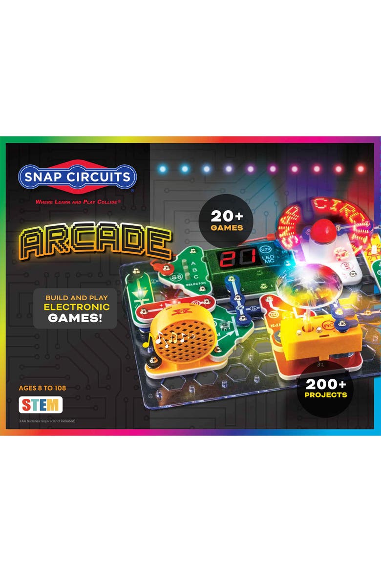 Arcade Electronics Exploration Kit, Main, color, Multicolored