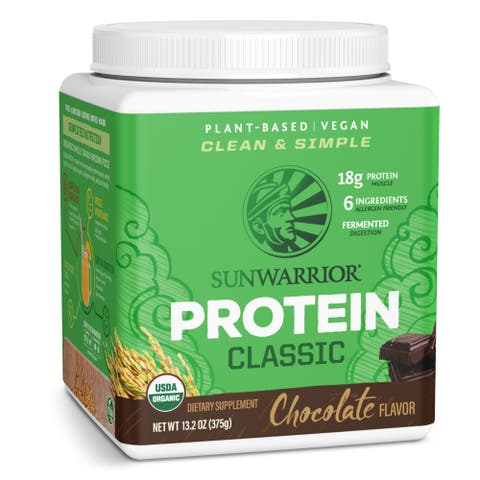 Classic Organic Protein Powder, Chocolate, 375g sq tub