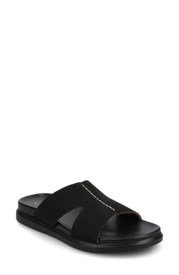 Journee Collection Misey Slide Sandal In Black