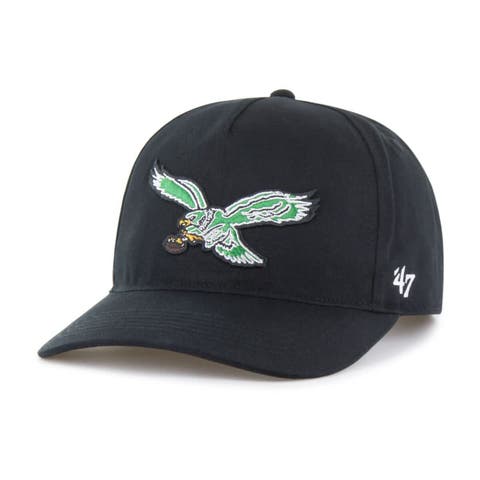 Men's '47  Black Philadelphia Eagles Hitch Adjustable Hat