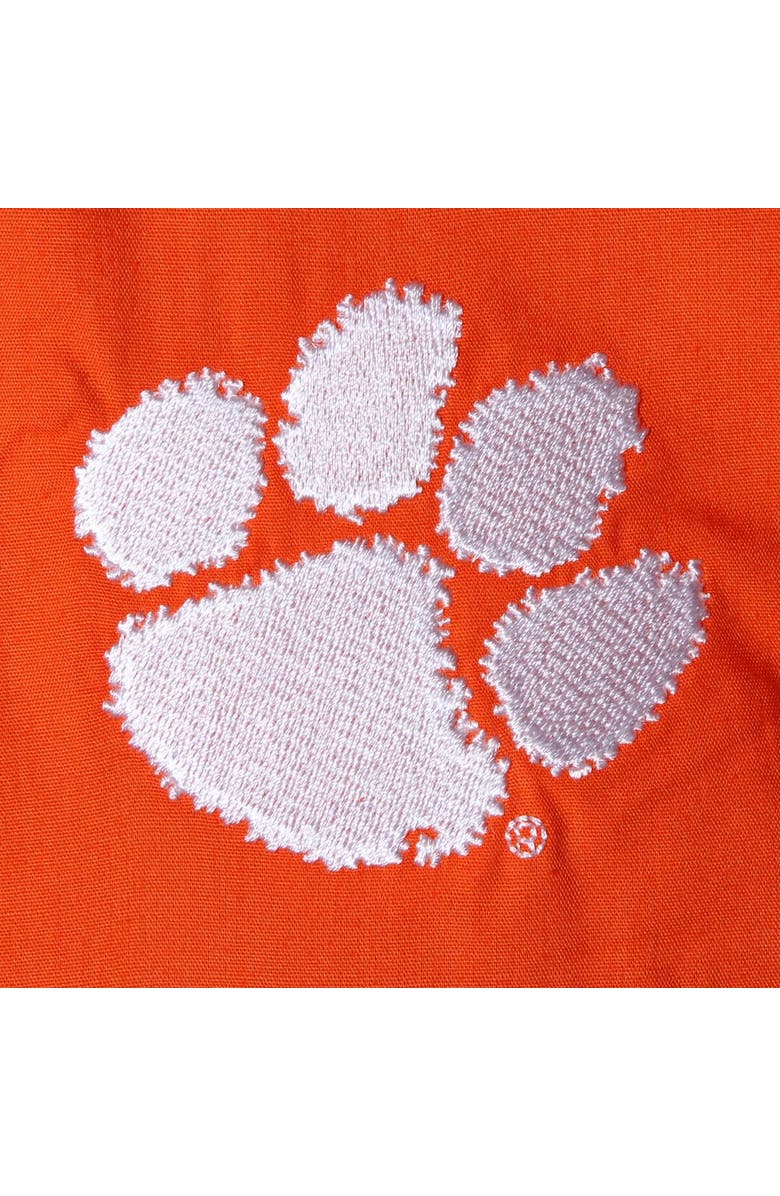 Columbia Clemson Tigers Columbia PFG Bonehead Short Sleeve Shirt - Orange, Alternate, color, 