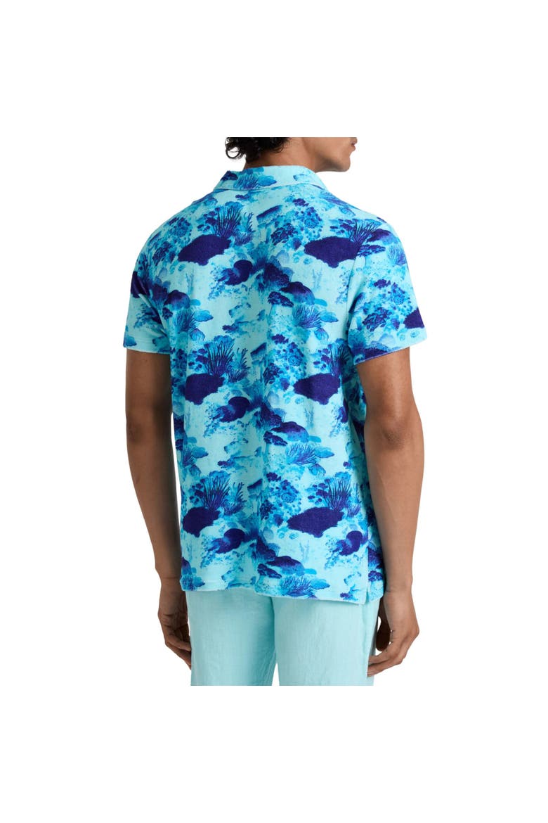 Men Terry Polo Coral Reef, Alternate, color, Oxygen