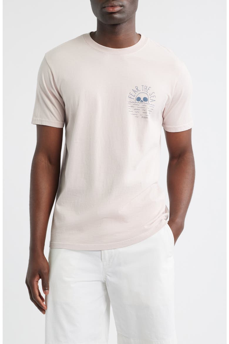 Fear the Sea Graphic T-Shirt, Main, color, DUSTY VIOL
