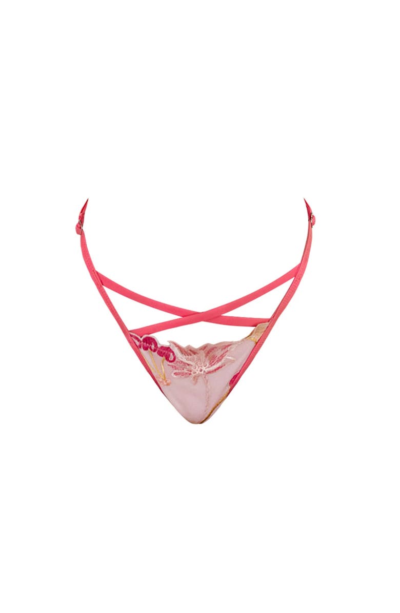 Ivy Swimwear Aster Cherry Bikini Bottom, Main, color, Cherry