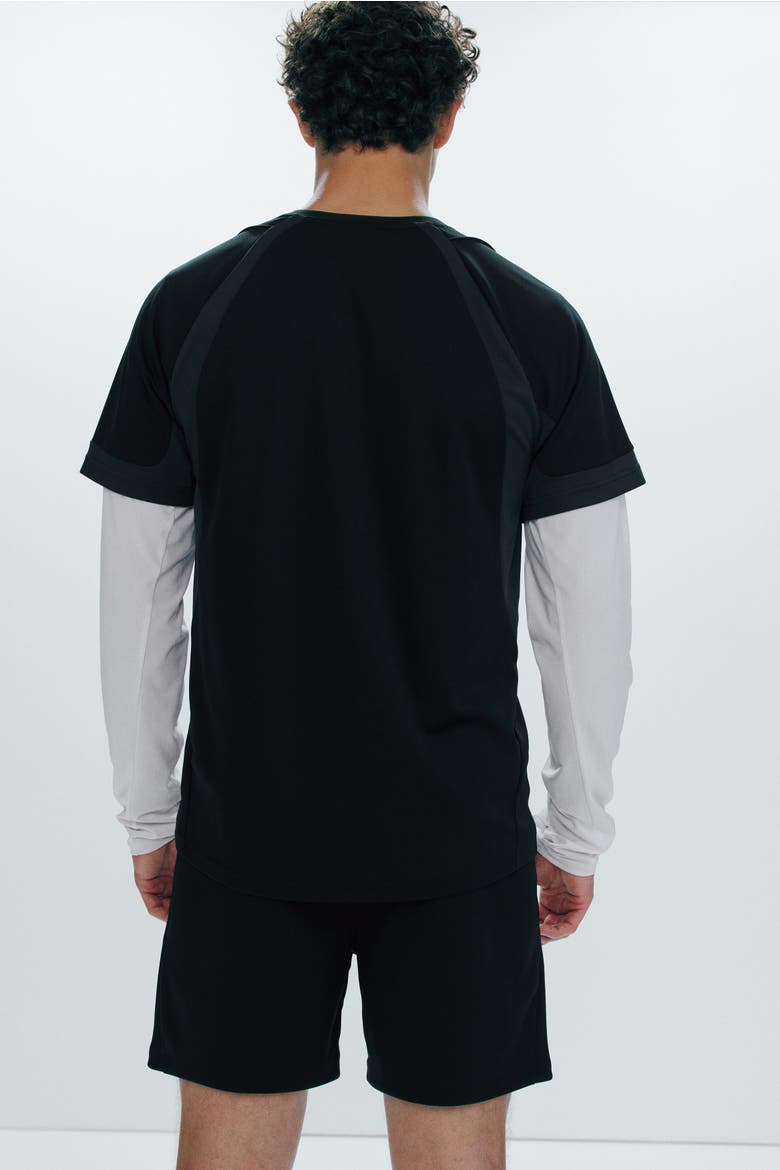 Football Shorts With Drymove, Alternate, color, Black