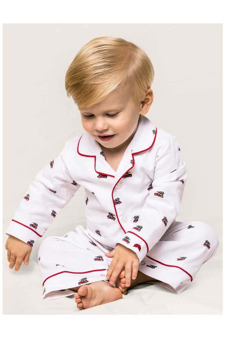 Holiday Journey Cotton Blend Romper, Alternate, color, WHITE