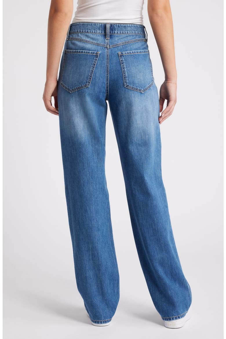 High Waist Baggy Straight Leg Jeans, Alternate, color, SAMUEL