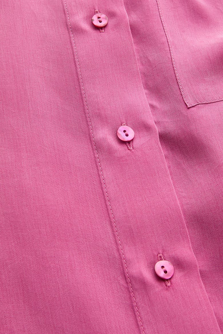 Miranda Lyocell Shirt, Alternate, color, PINK