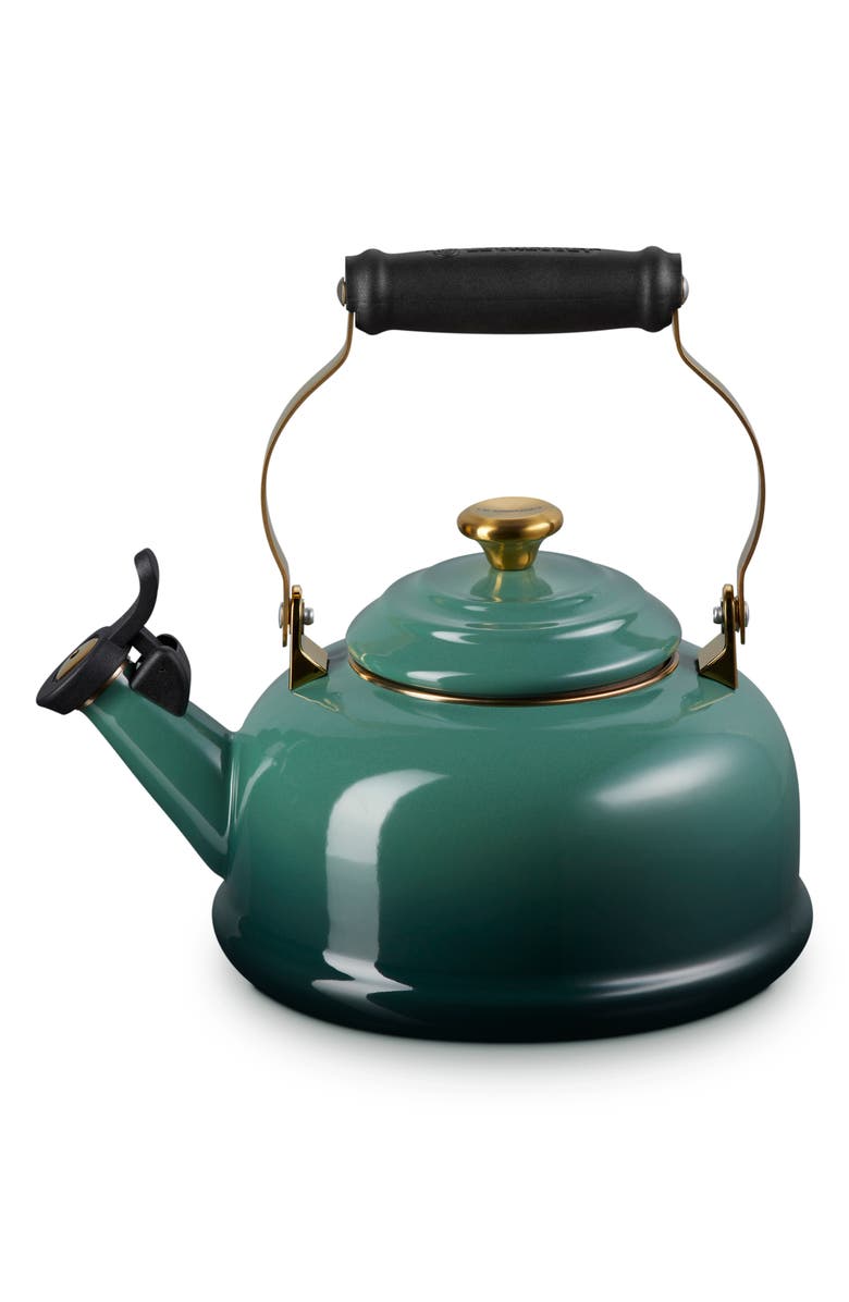 Le Creuset Classic Whistling Kettle with Golden Knob, Main, color,