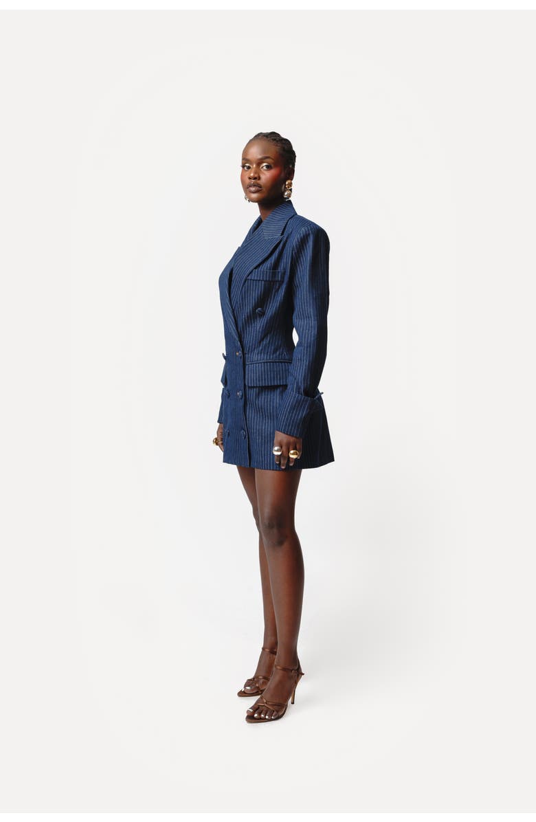 OFUURE Nyla Blazer Dress, Alternate, color, Denim